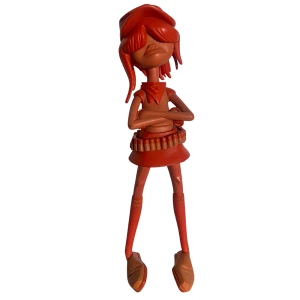 NOODLE GORILLAZ 2-TONE EDITION  - Released: 2007   Produced: 1,000   Made In: United States   Material: Plastic, Plastic -> PVC/Vinyl  Production Status: Limited Edition  Statue height: 16cm