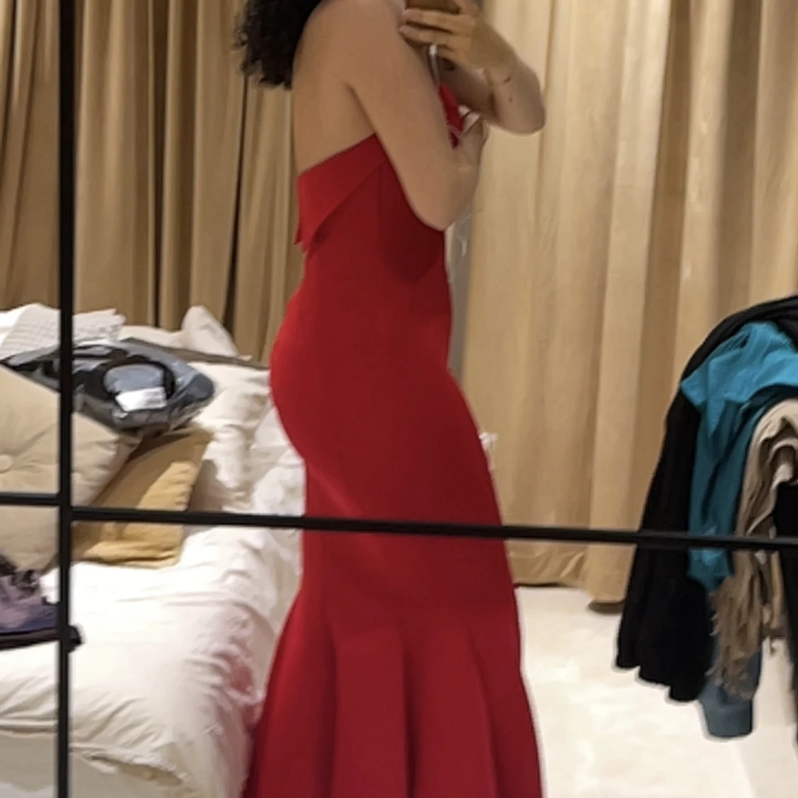 Röd balklänning  - 90