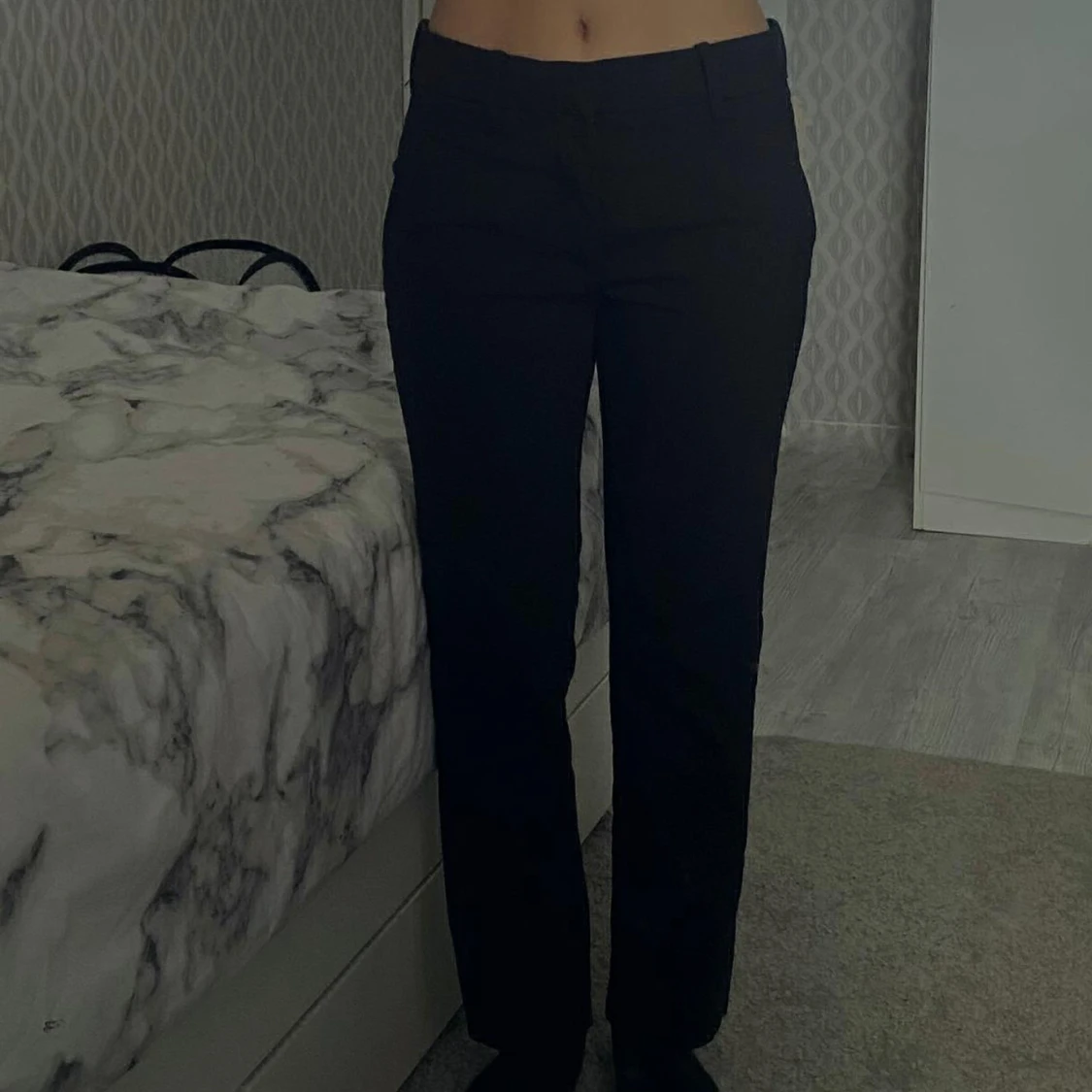 Lågmidjazd kostymbyxor ZARA - 90