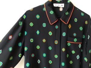 KENZO X H&M - 100% siden, blus från Kenzo/H&M. Storlek 36