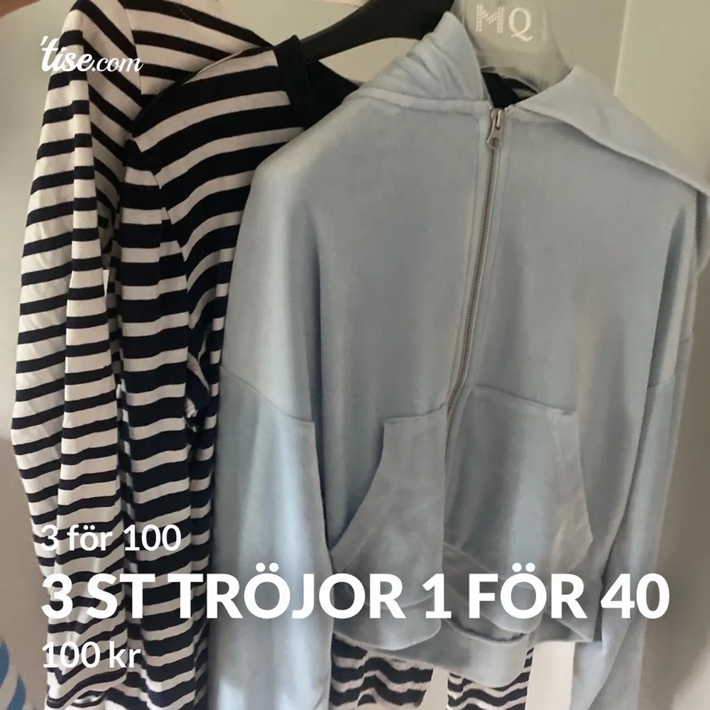 3 olika tröjor. Behöver inte köpa tillsammans kan köpas separat. 3 för 100 och en för 40🥰 alla i s. frakt diskuteras🥰. Tröjor & Koftor.