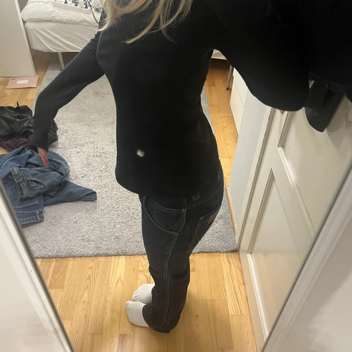 Lågmidjade jeans Wrangler - 90