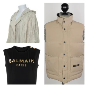 Marc by marc jacobs, Balmain & Canada goose  - Superfin Marc by marc Jacobs regnponcho Inga anmärkningar Nypris 2300:- Storlek xs men passar upp till en 38 400:- Balmain tröja ( kvitto finns Storlek 38) Nypris 2000:- Inga anmärkningar, nästan som ny 350:- Canada Goose:-500 Superfin, inga anmärkningar 