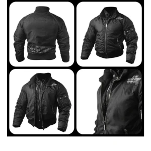 BETTER BODIES HEAVY JACKA  - Heavy nylon jacket.  Designad för den vältränade kroppen med många snygga detaljer och fickor! Riktigt starka dragkedjor och 2 way zip inuti . Knappt använd,inga tecken på slitage. M/L