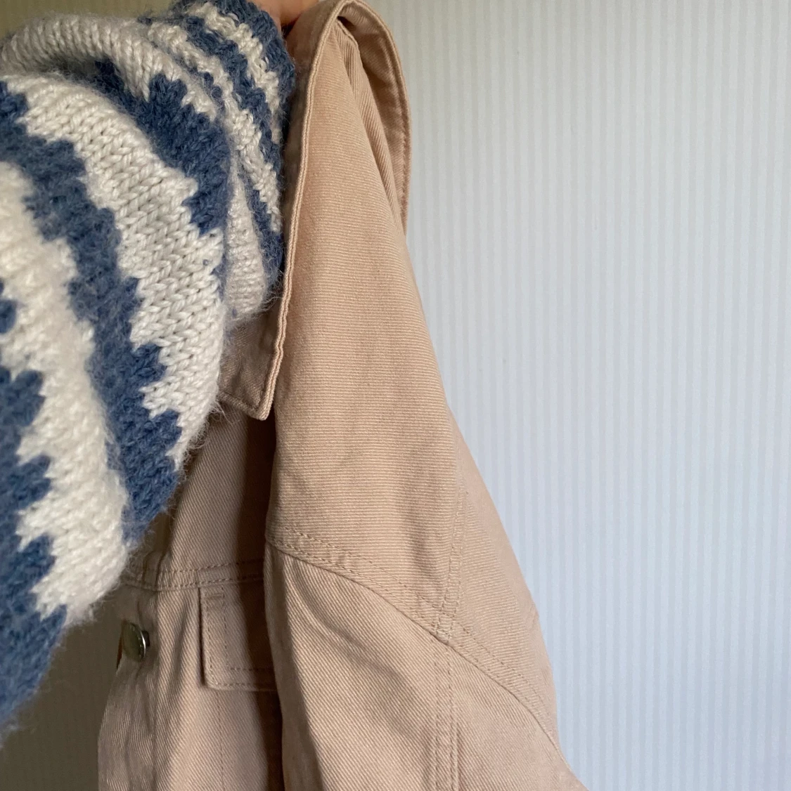 JEANSJACKA BEIGE - 91