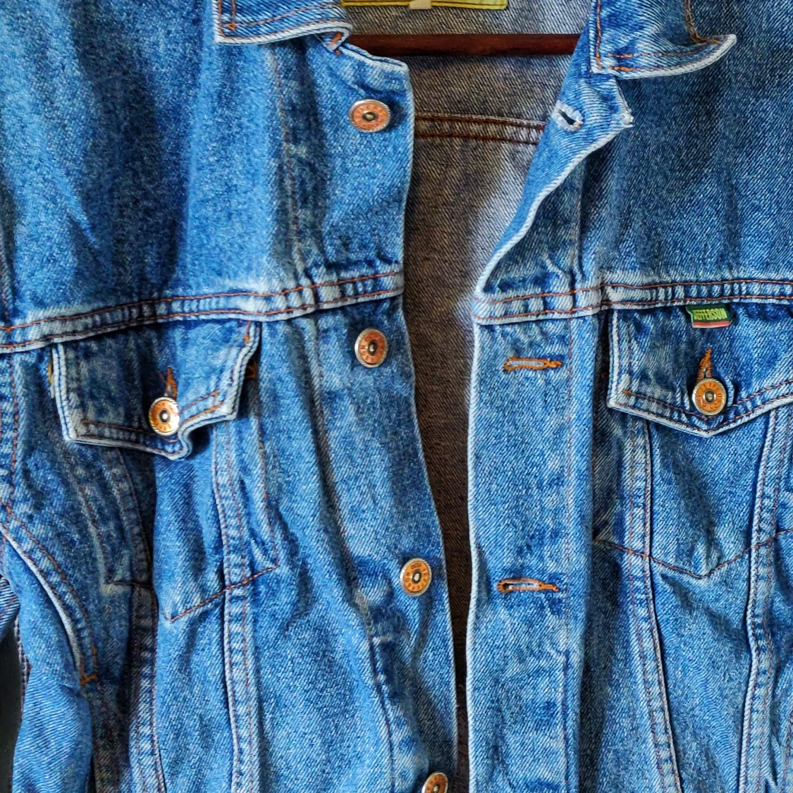 KORT BOXIG JEANSJACKA - 90