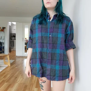 Skjorta  - Flanellskjorta, rejält tjockare material.