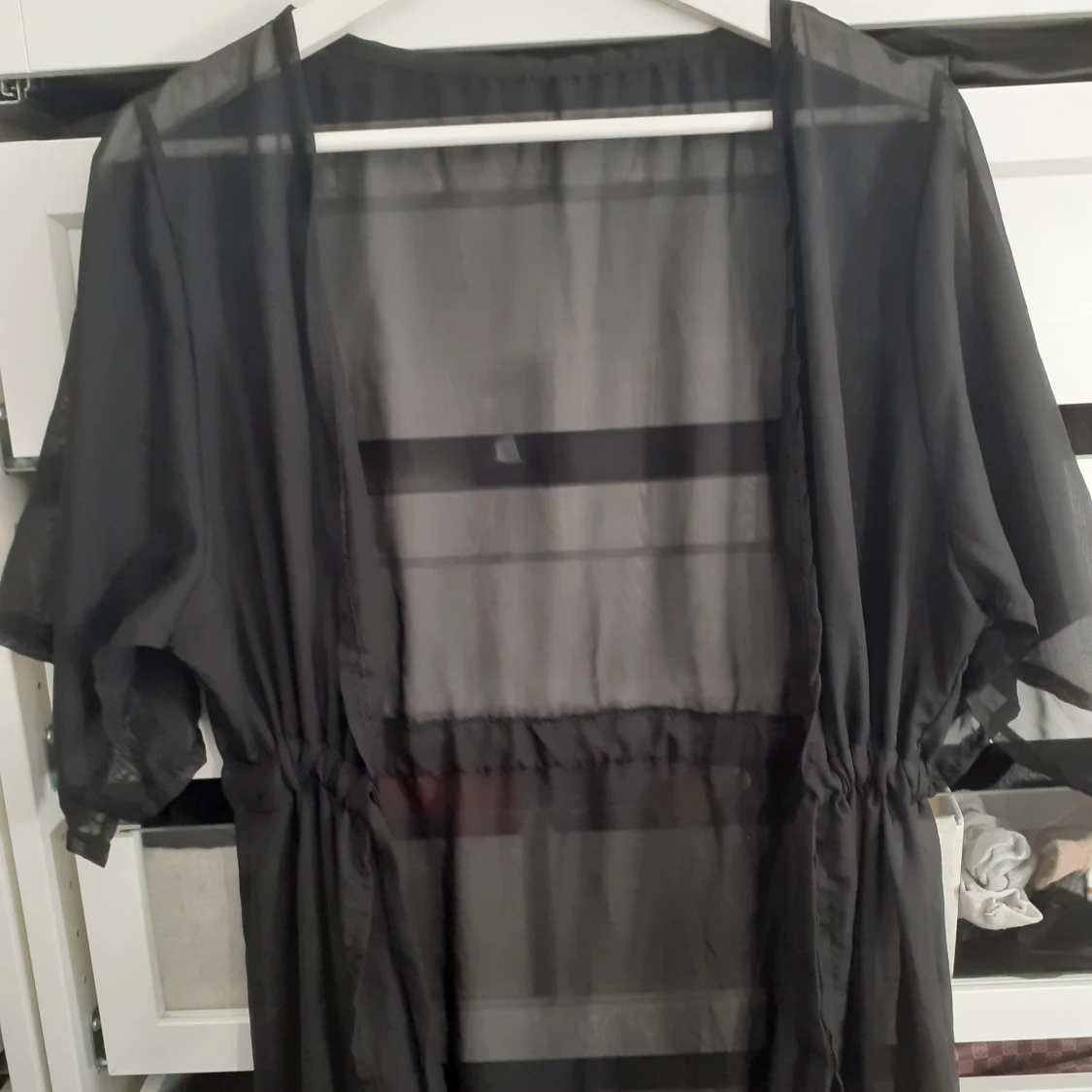 Black beach cover up - 90