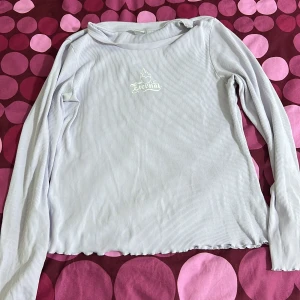Säljer den här lila tröjan. Använt den ganska många gånger men det är inga problem med den. - Säljer den lila tröjan. Den har en vit skrift på den men vet inte vad det står. 💜💜