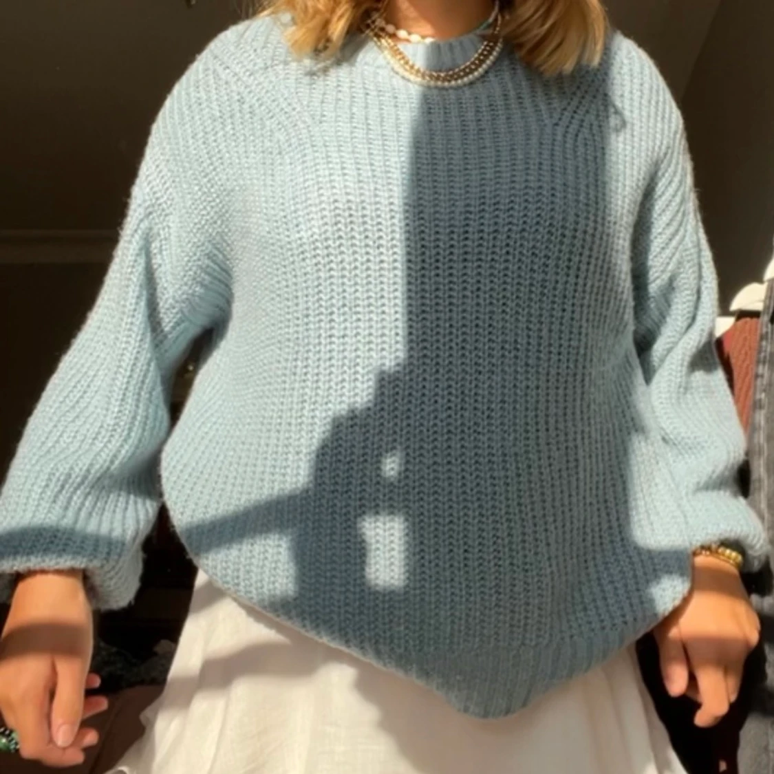 Skitsnygg stickad tröja!