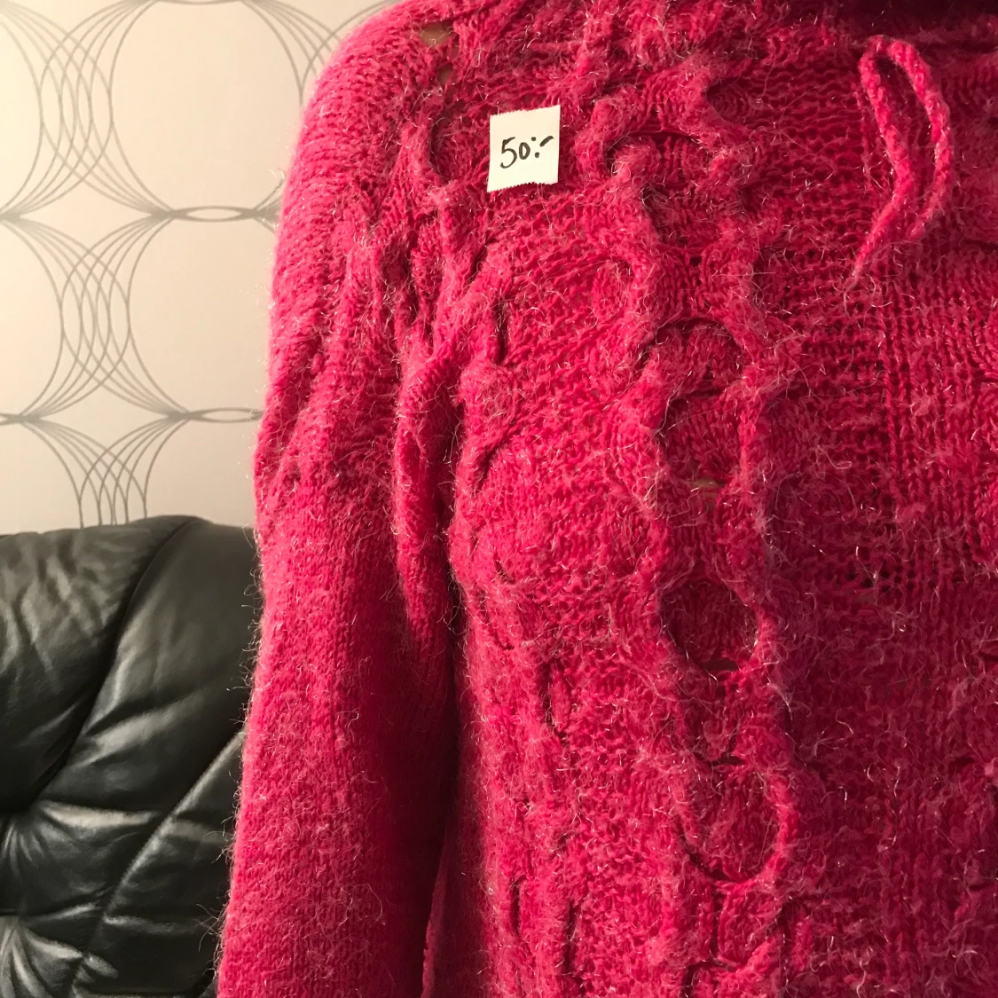 Stickad ceris tröja  - 90