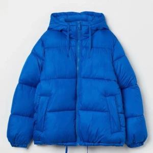 Blå jacka HM - KlarBlå trendig jacka från HM