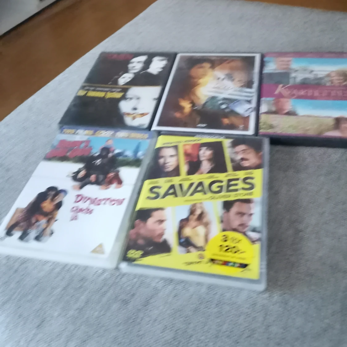 5 st dvd filmer 20 kr st eller alla för 100