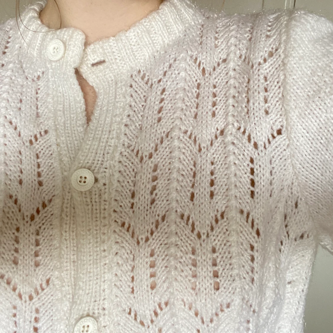 Stickad kofta - 90