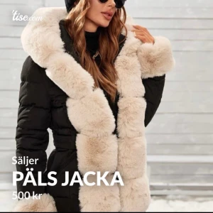 Päls jacka - Super fin o mysig inför vintern. Använd 2 gånger