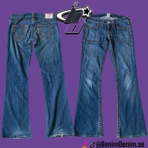 true religion jeans - lågmidjade true religion jeans.  för små för mig så finns inga bilder med dem på.  midja, 40cm tvärs över💜innerben, 78cm🖤 ytterben, 97cm🖤PRISET ÄR INTE FAST‼️