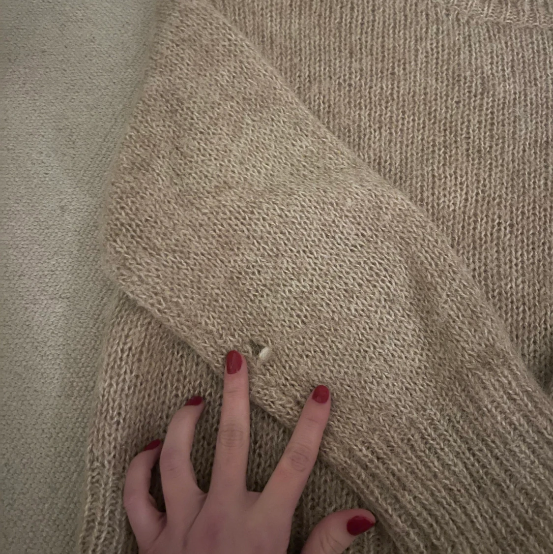 Stickad tröja  - 90