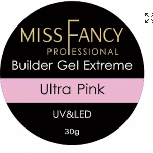 Builder gel - En jätte fin och krämig builder gel från MissFancy i 50g. Endast använd på två set, swipa för att se båda seten jag använt gelén på för att de färgen tydligare. Köpt för 420kr