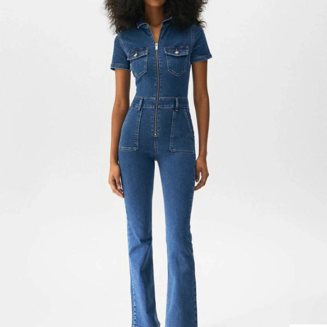Denim jumpsuit 