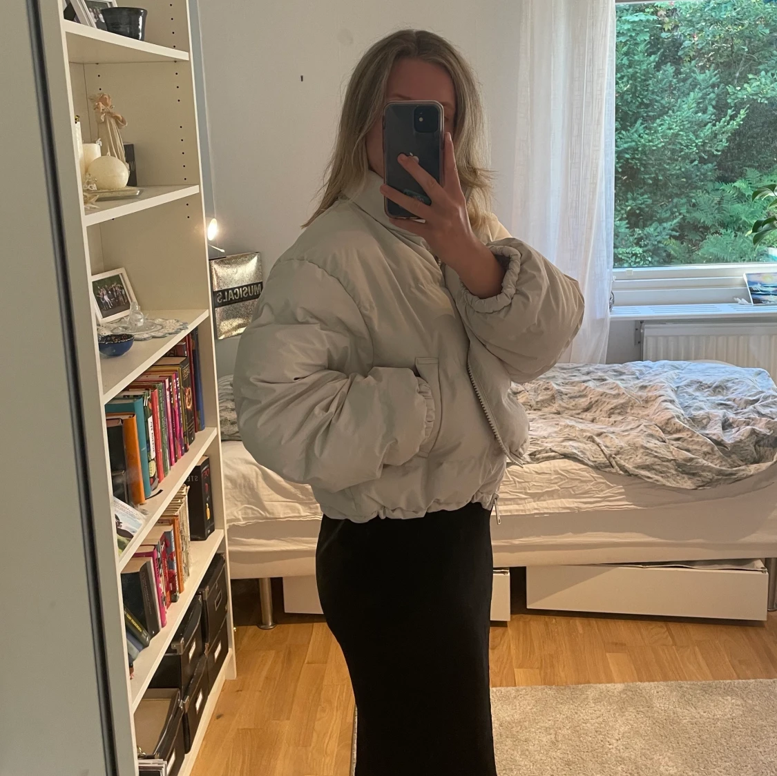 Cropped pufferjacket - 90