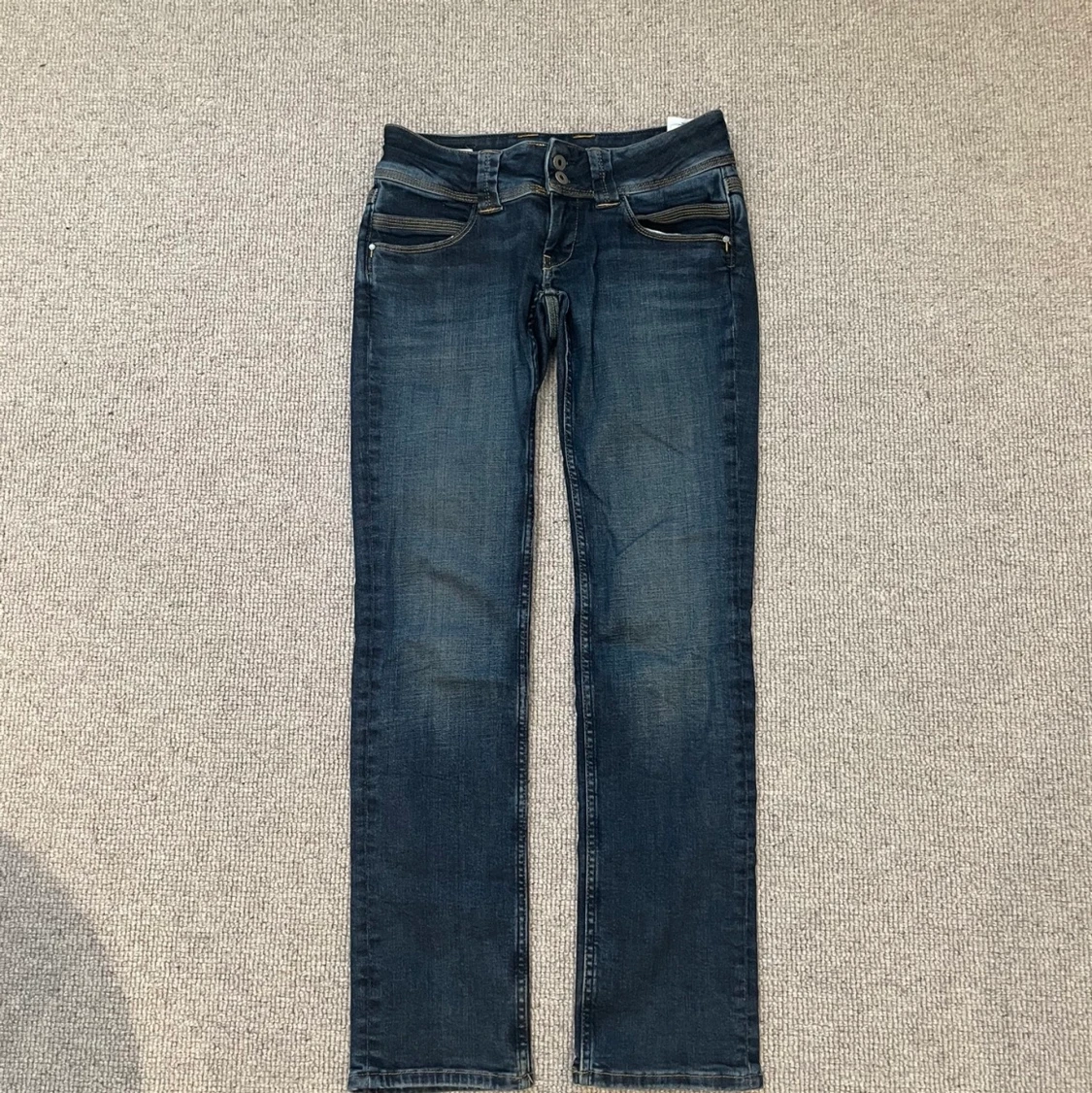 Pepe jeans mörkblå lågmidjat - 91