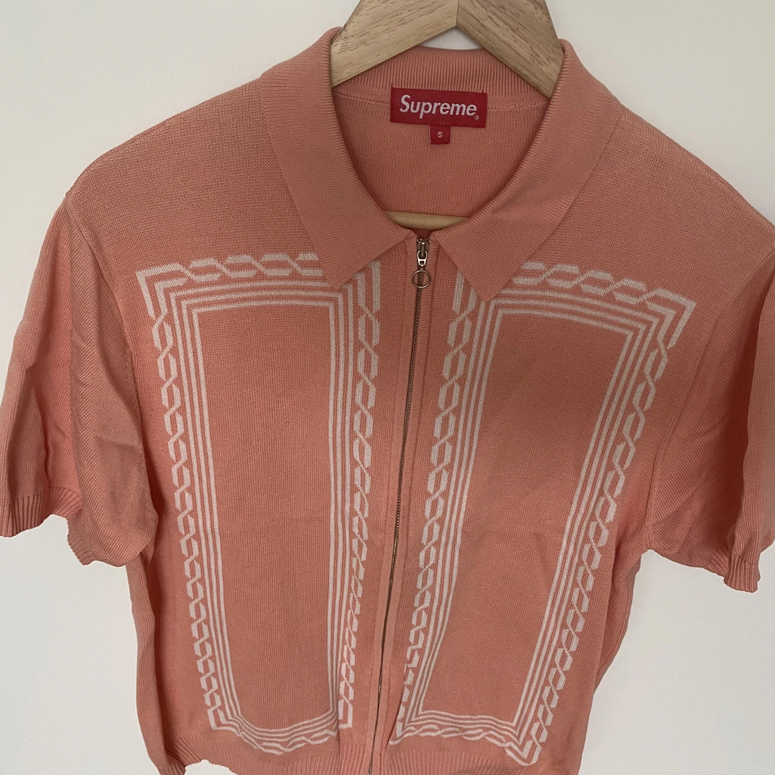 Original Supreme Italian style zipped jersey