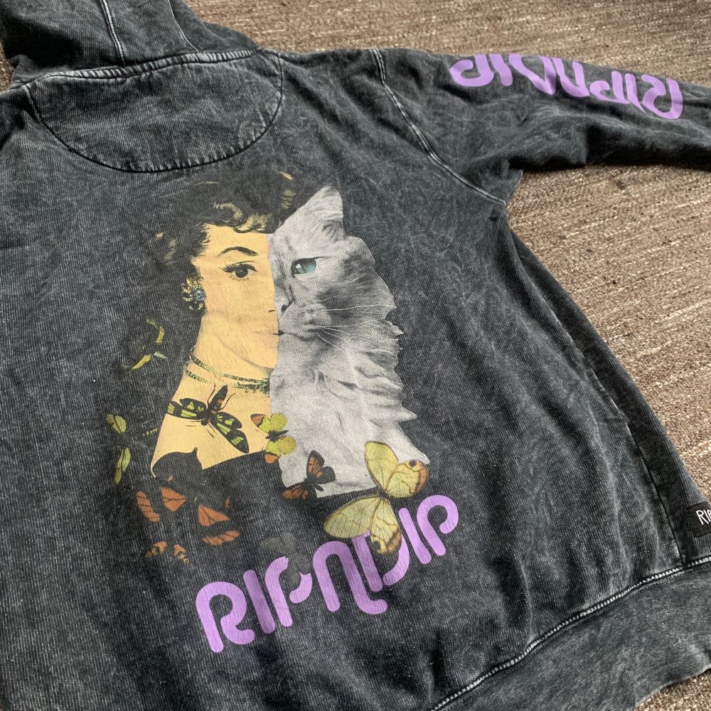 Grå Rip N dip hoodie Rip N dip Plick Second Hand