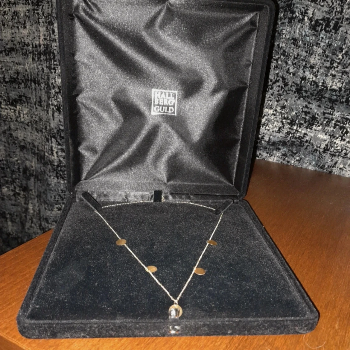 Sexy chic real gold necklace 