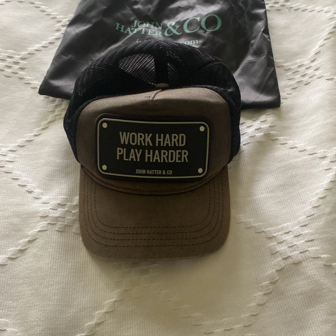 John hatter WORK HARD PLAY HARDER