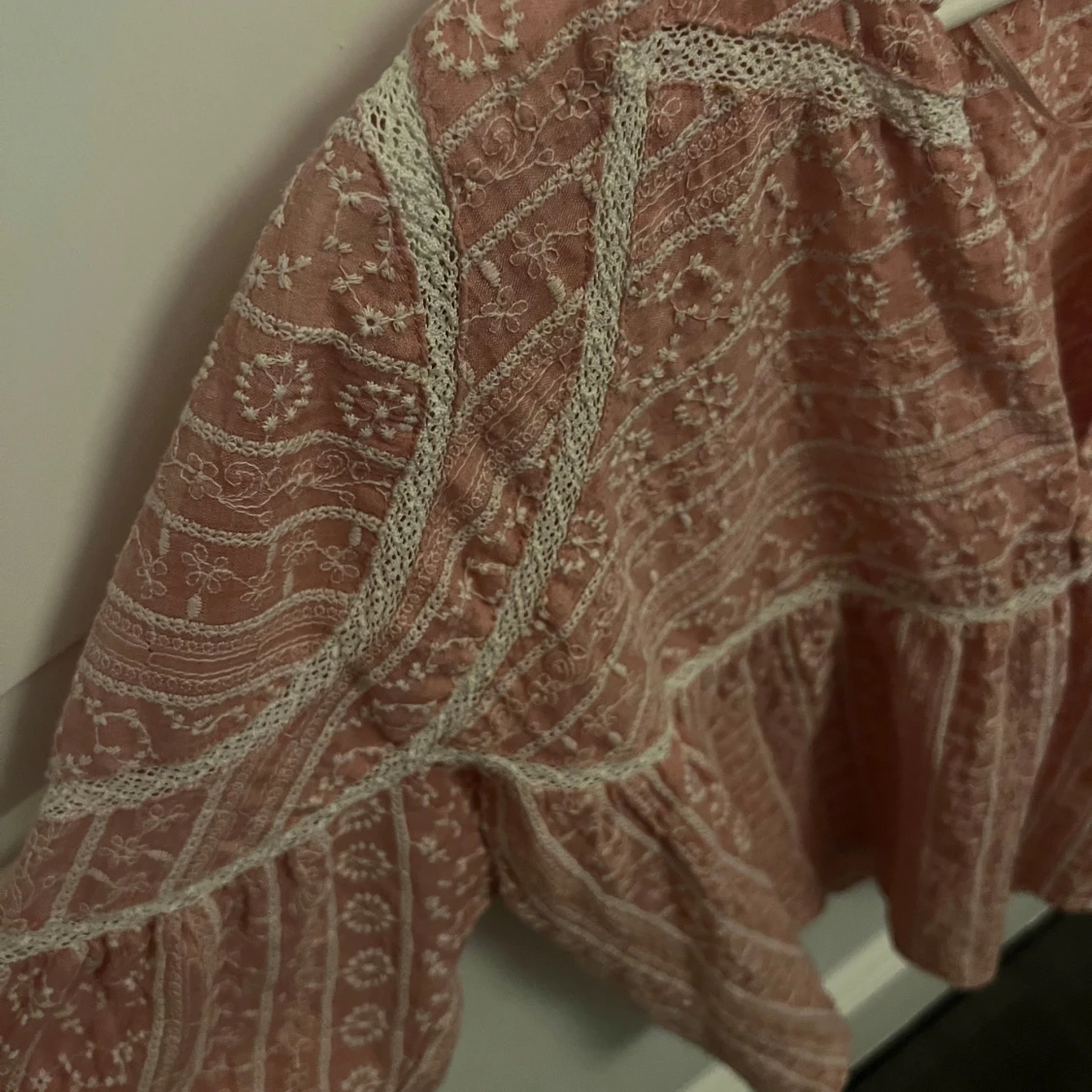 Rosa Blus Från Zara strl S  - 92