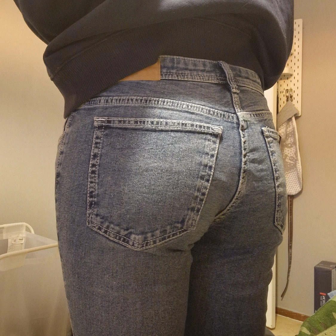 Blå bootcut jeans från Devided H&M - 93