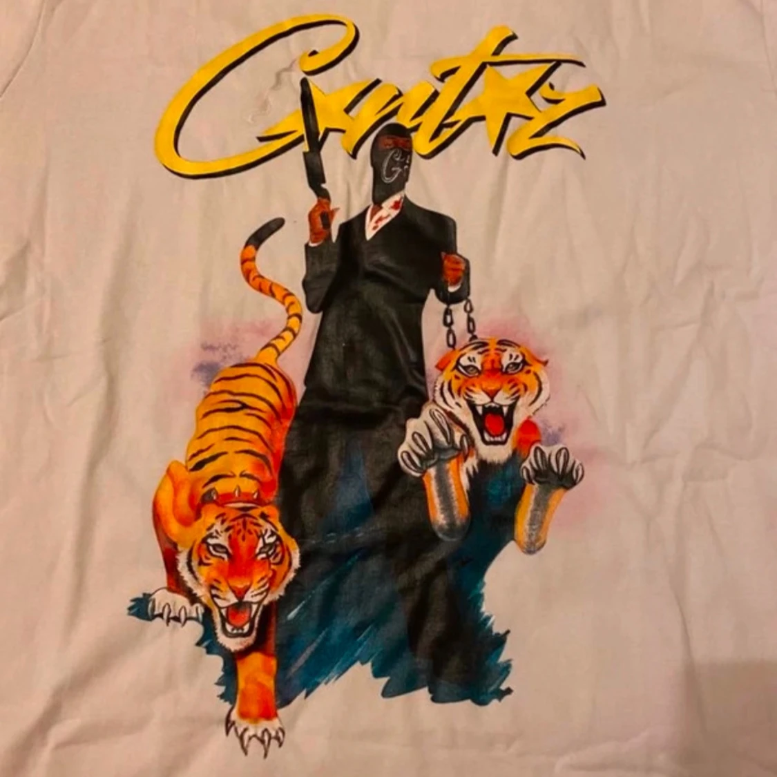 Vit & Svart Corteiz T-shirt – Storlek M och S – 349 kr - 90