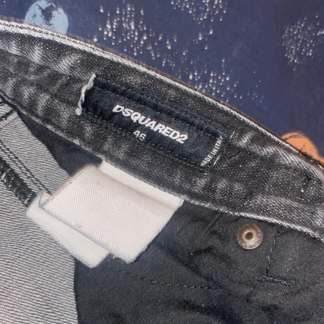 Svarta slitna jeans från Dsquared2 - 91