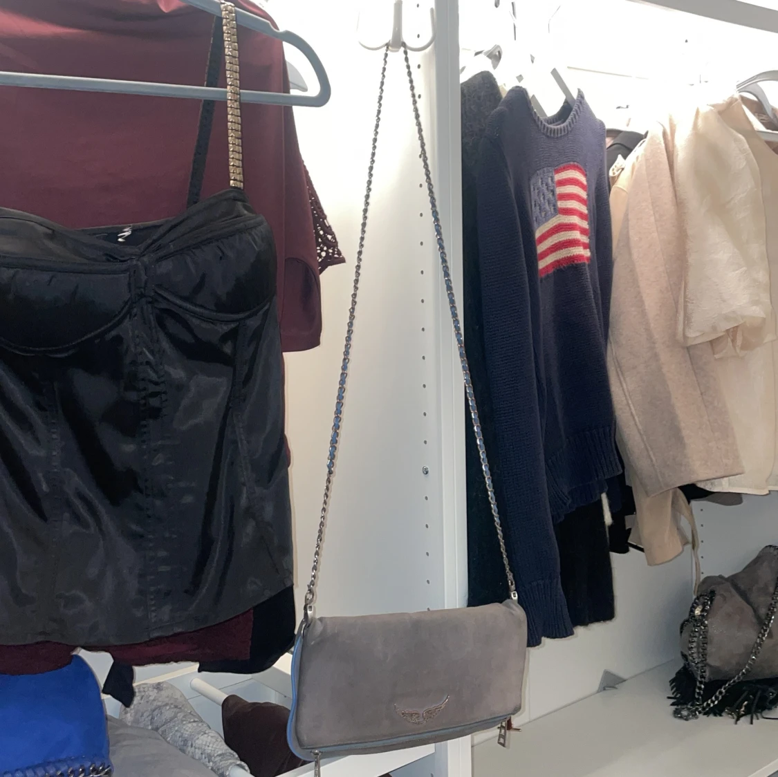 Grå axelväska från Zadig & Voltaire - 91