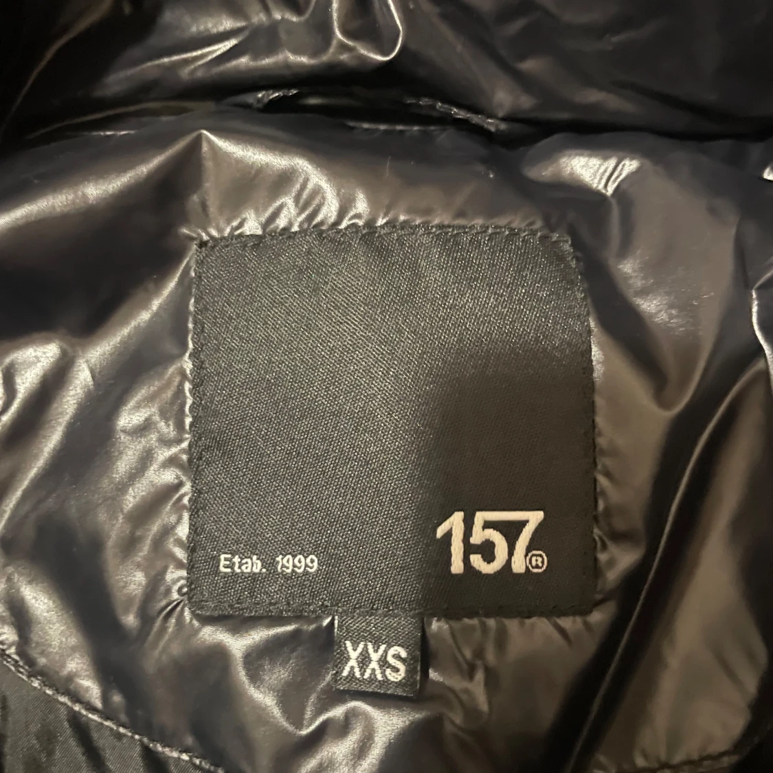 Svart pufferjacka från 157 - 91