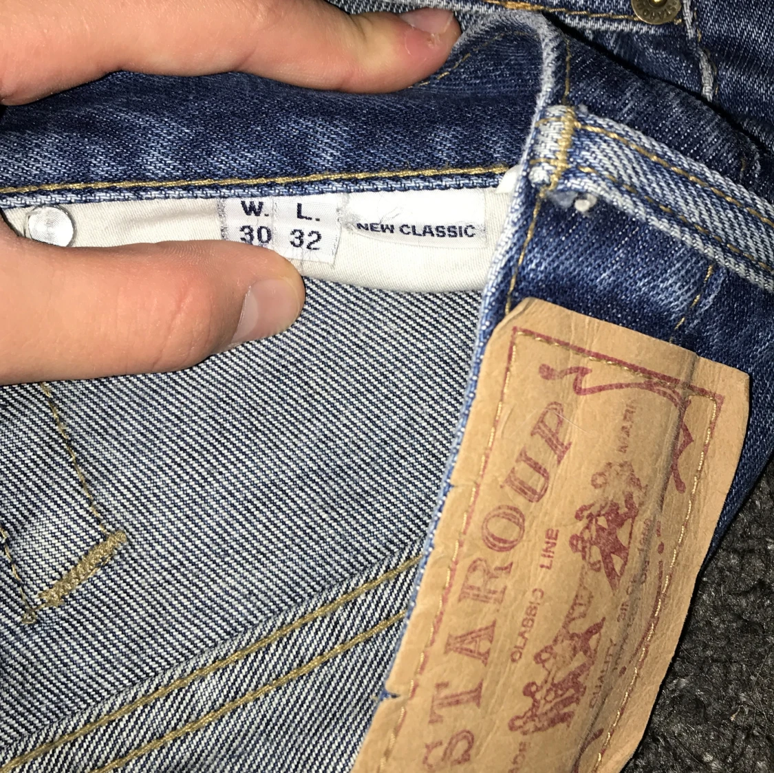Blå jeans från Staroup - 90