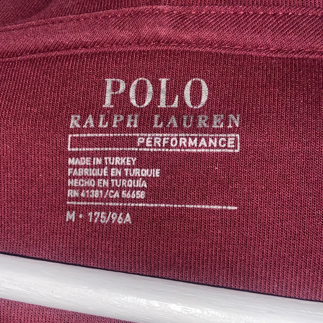 Vinröd hoodie från Polo Ralph Lauren - 1