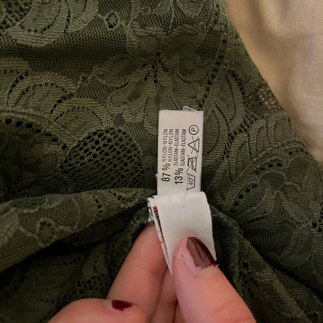 Grön spetstopp  - 4