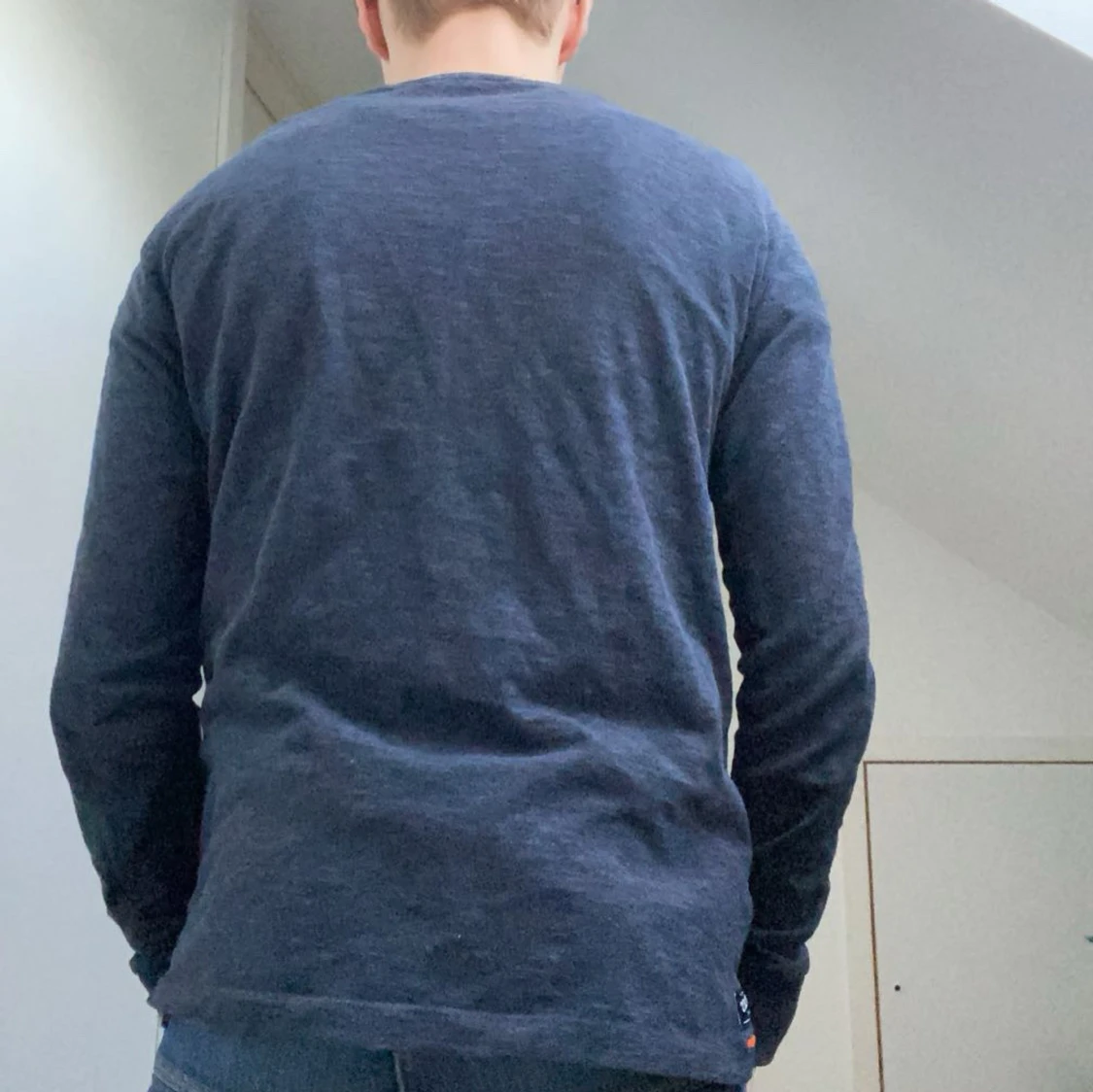 Svart långärmad tröja från Superdry - 1