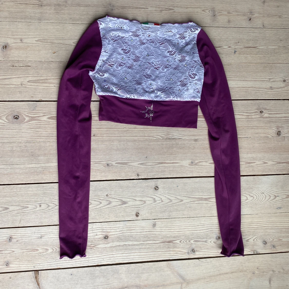 Mörklila träningsmagtröja från karisma - 90