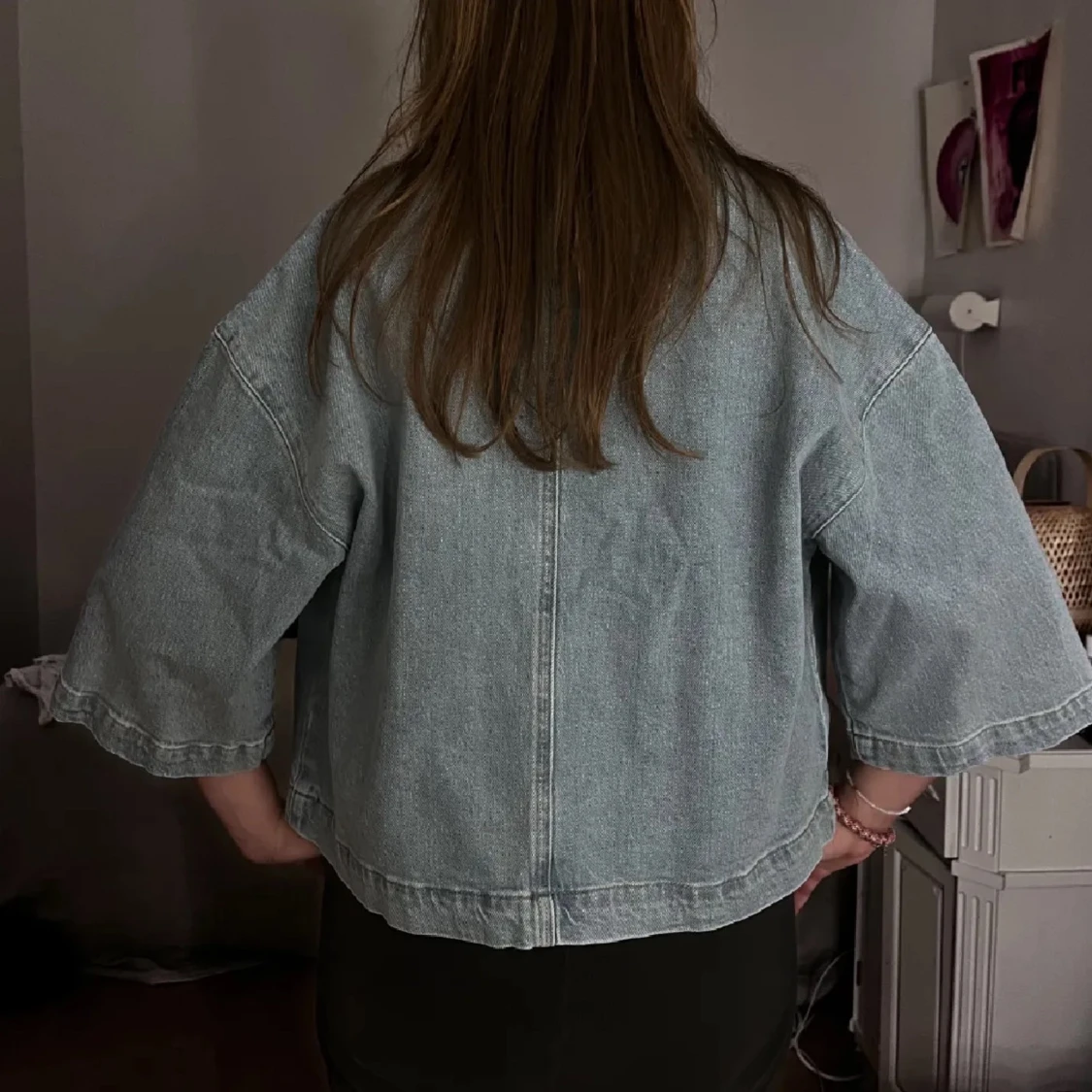 Supersöt jeanskappa - 90