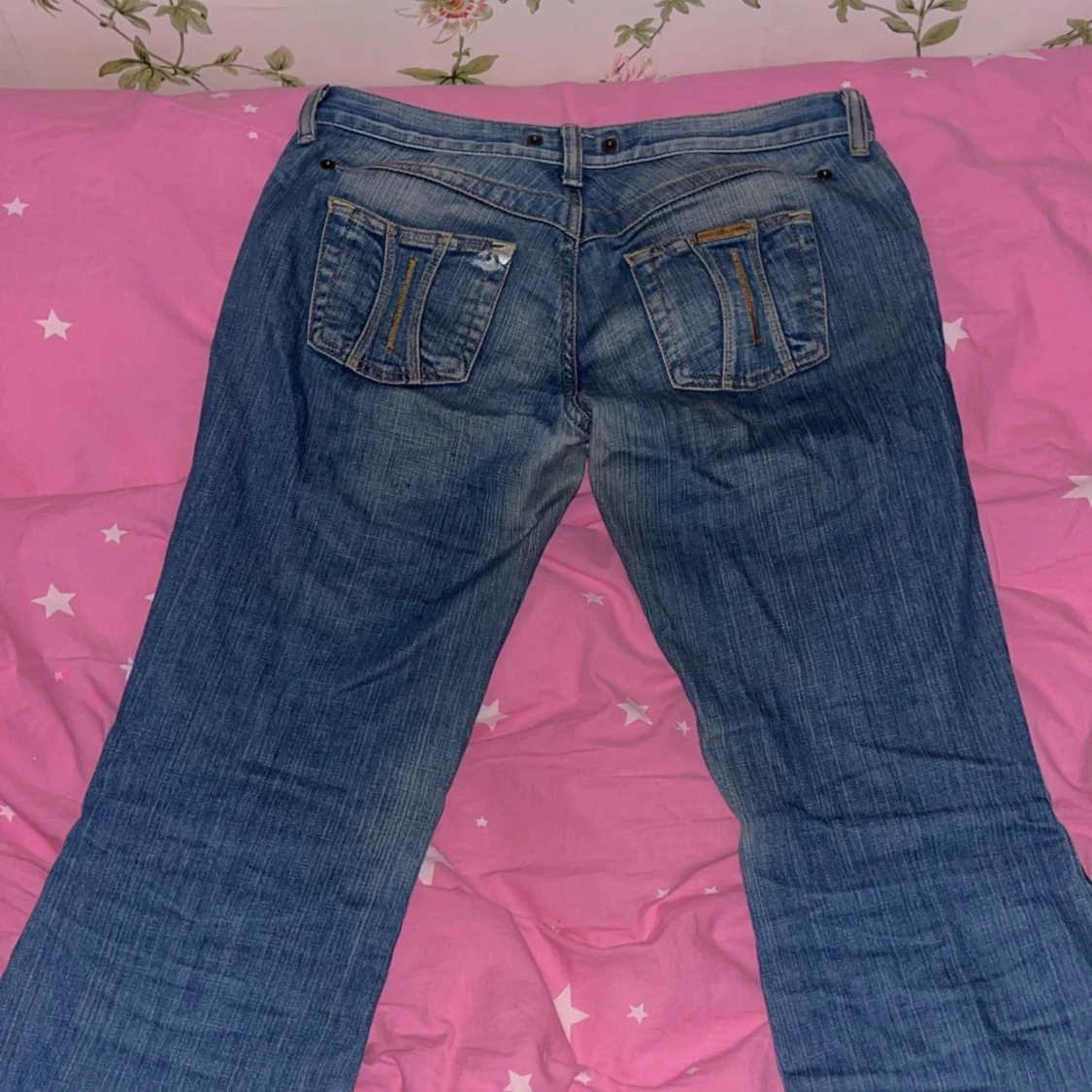 Lågmidjade jeans - 90