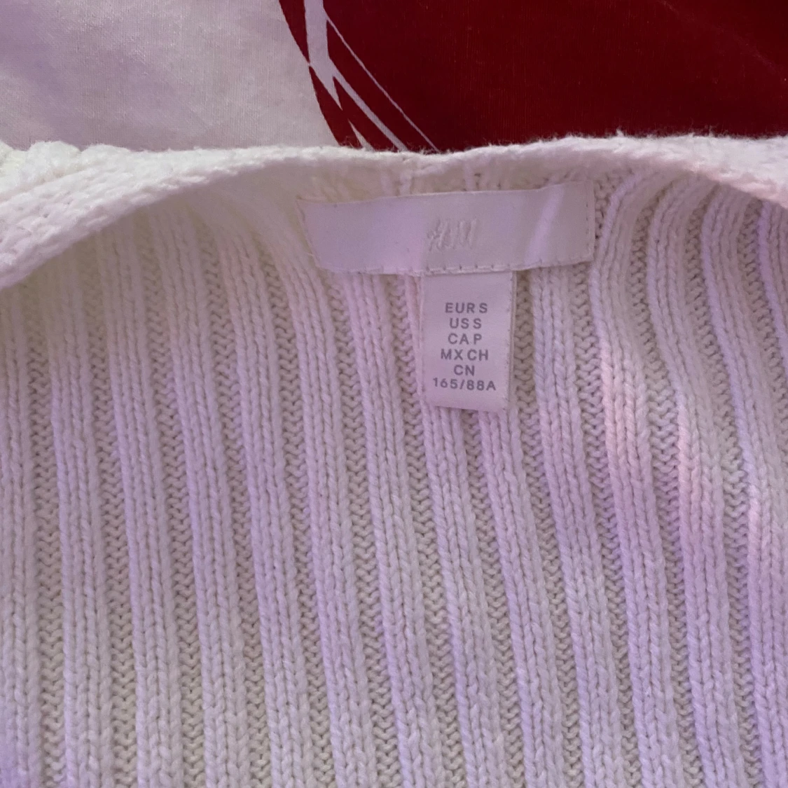 Vit bolero/kofta - 90