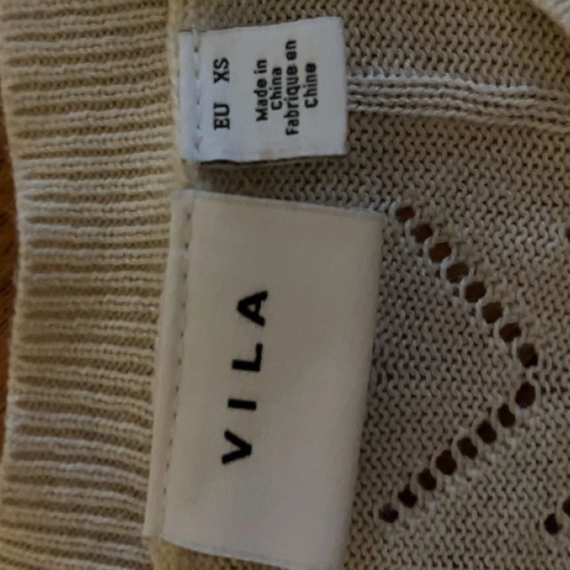 Stickad topp från vila - 91