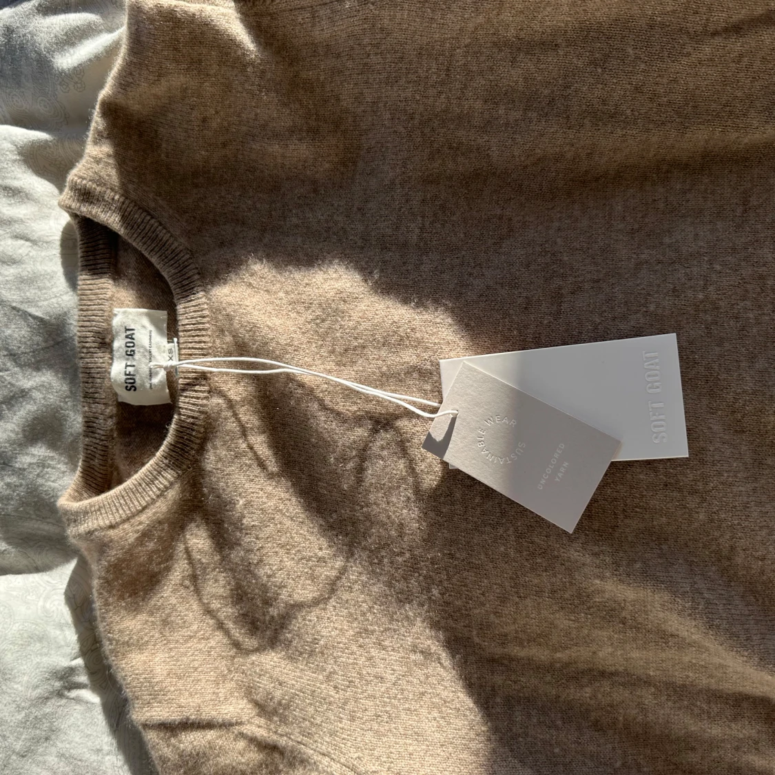 Beige kashmirtröja från Soft Goat - 92