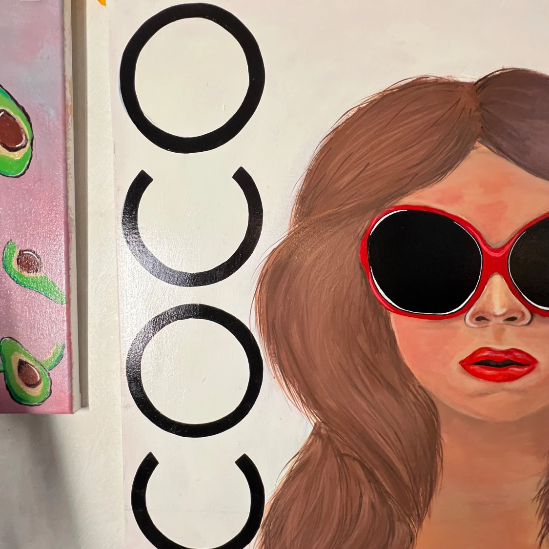 Gossip girl inspirerad tavla🌸 - 90