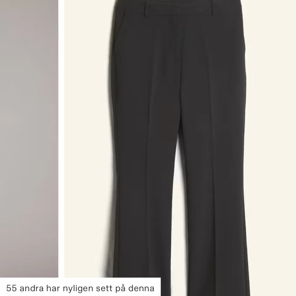 Strl 38, i fint skick! Passar till allt. De är ifrån Bikbok i modellen Vilma Petite. Farkut & Housut.