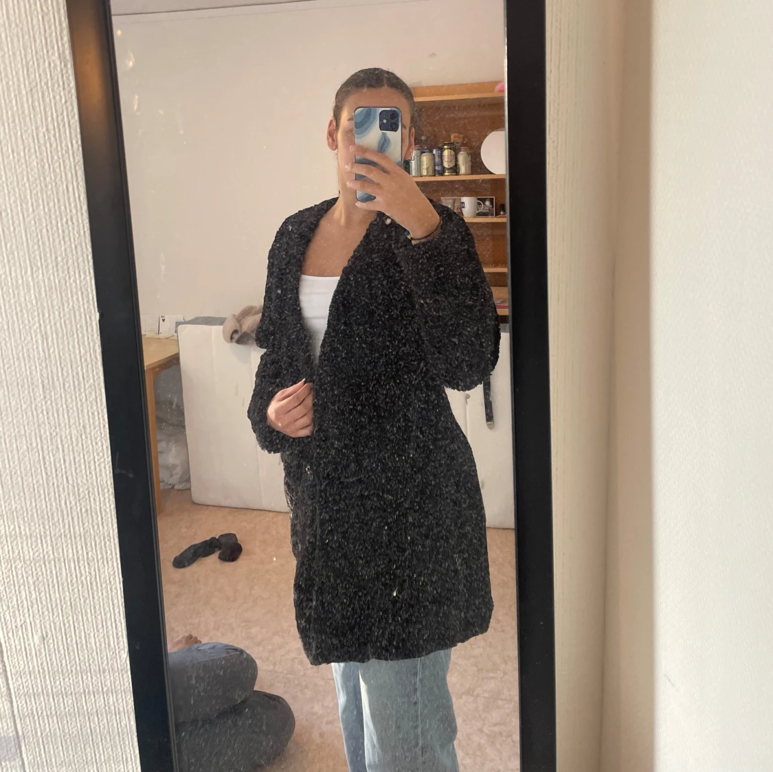 Pull and Bear Black Jacket - 90