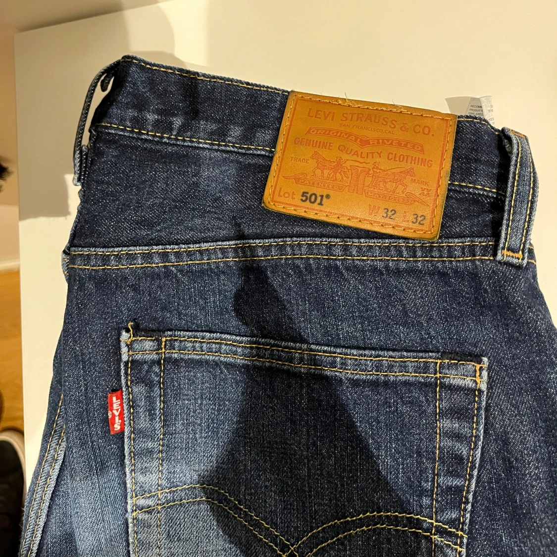 Blåa Levis 501  - 2
