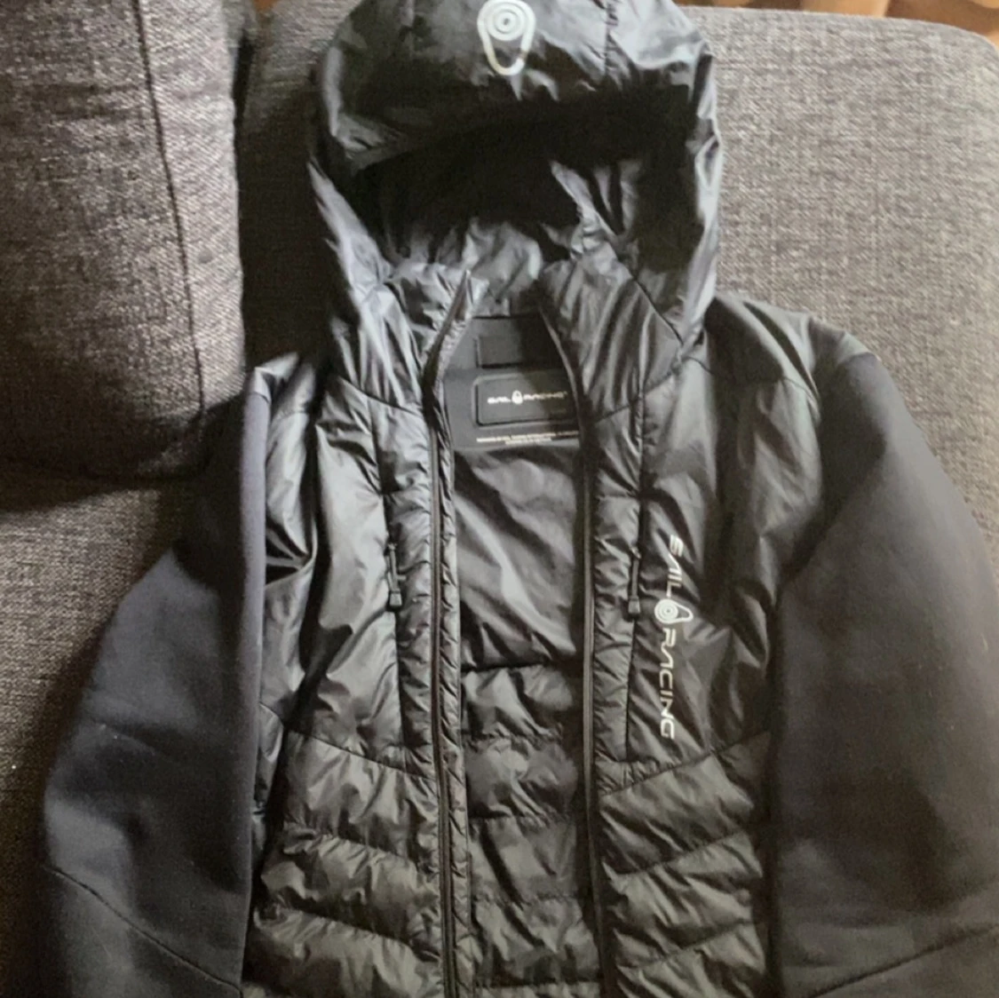 Sail racing hybrid spray jacka